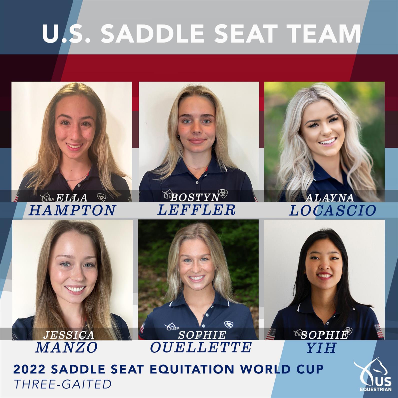 US Saddle Seat Three-Gaited Team