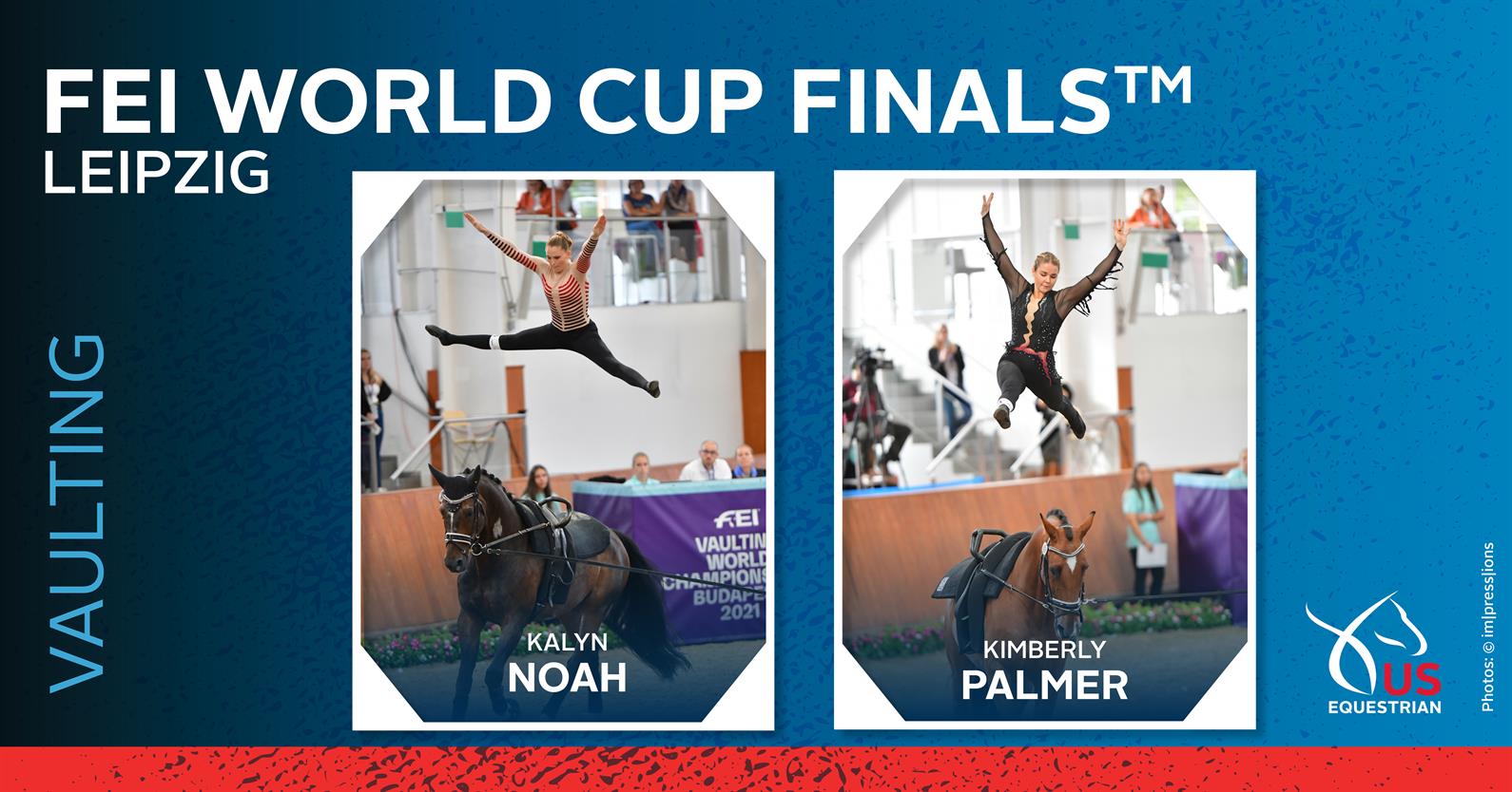 US Vaulting athletes for the 2022 FEI World Cup Final