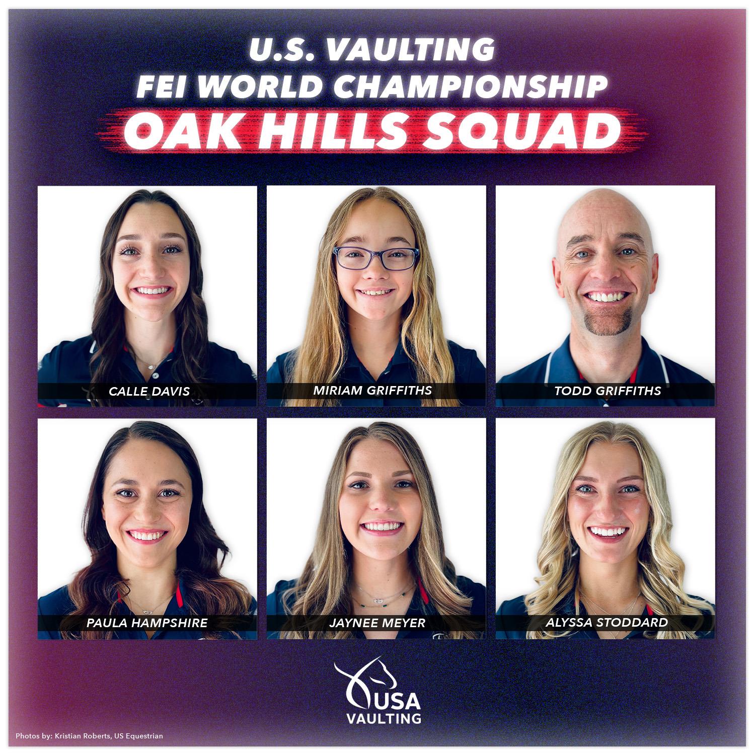 Oak Hills Squad vaulters
