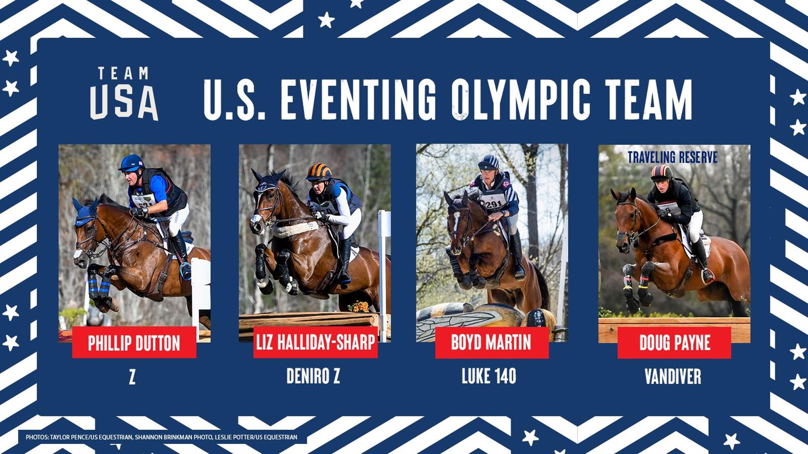 US Equestrian Announces U.S. Eventing Olympic Team for Olympic Games