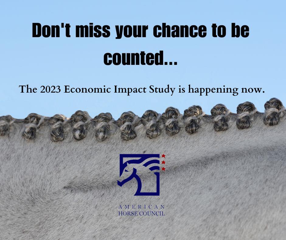 Don't miss your chance to be counted. The 2023 Economic Impact Study is happening now.
