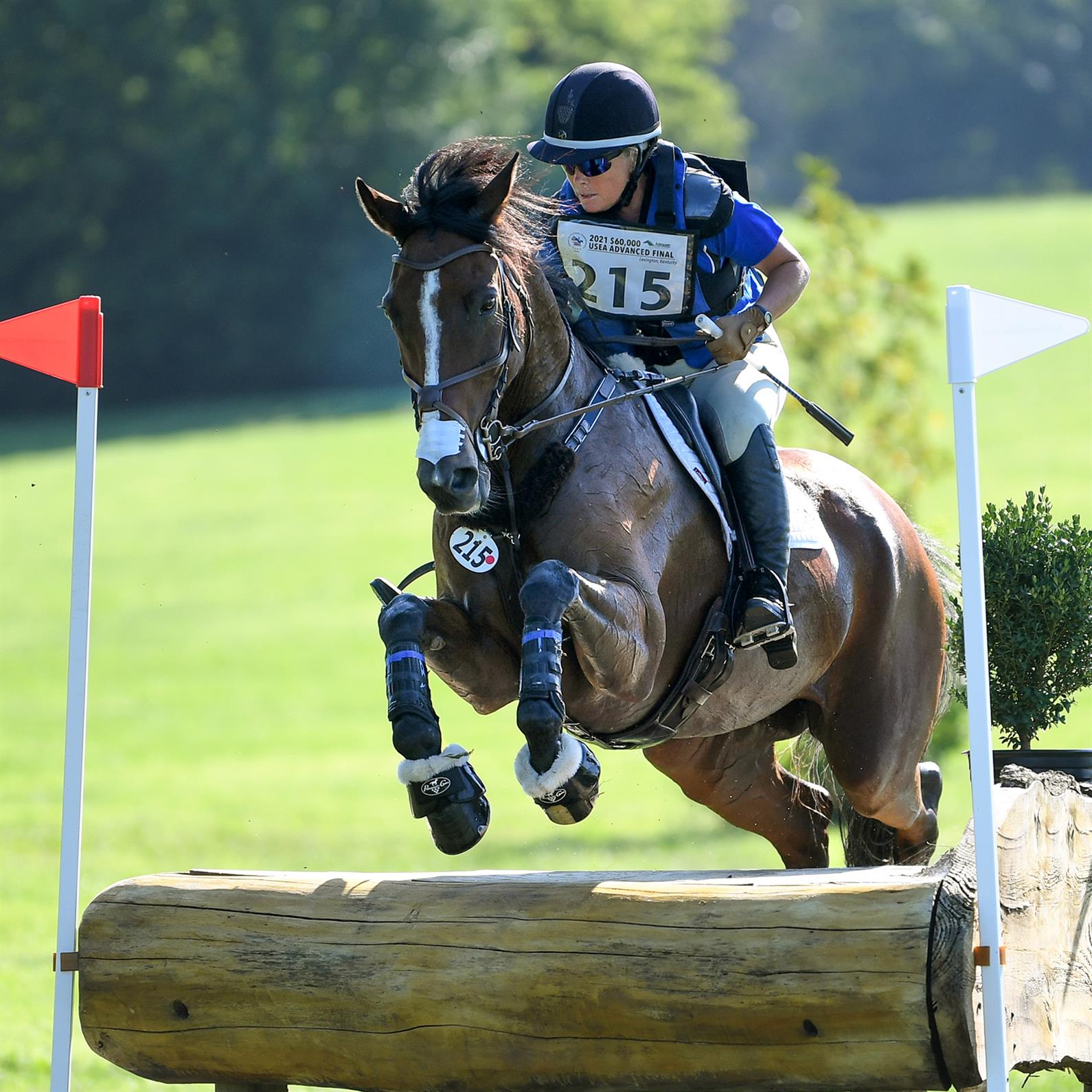 Colleen Rutledge and Covert Rights at the American Eventing Championships in 2021.