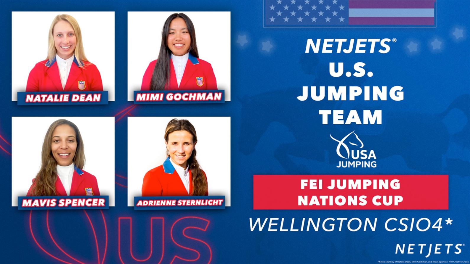 US Jumping Team for Wellington CSIO4*