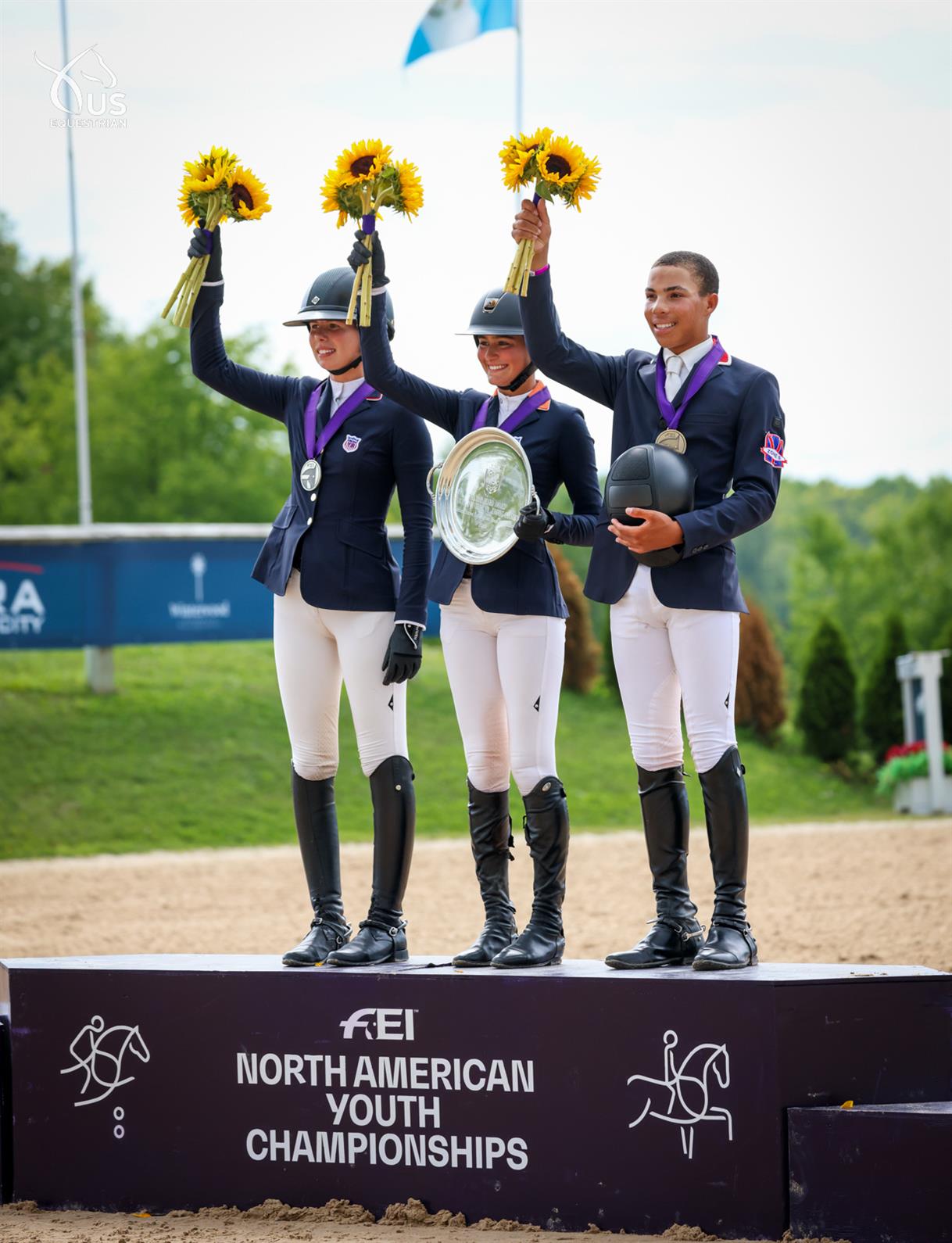 Young Rider Jumping Individual Medal Winners