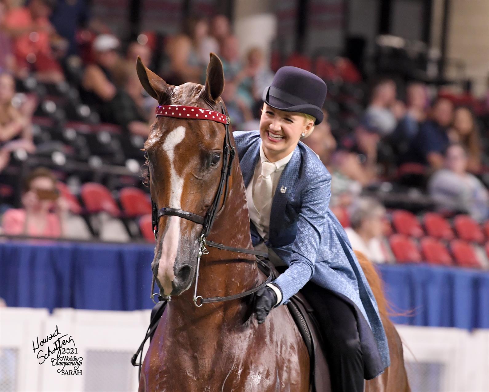 Competitor at the 2021 Saddlebred World Championships at the Kentucky State Fair