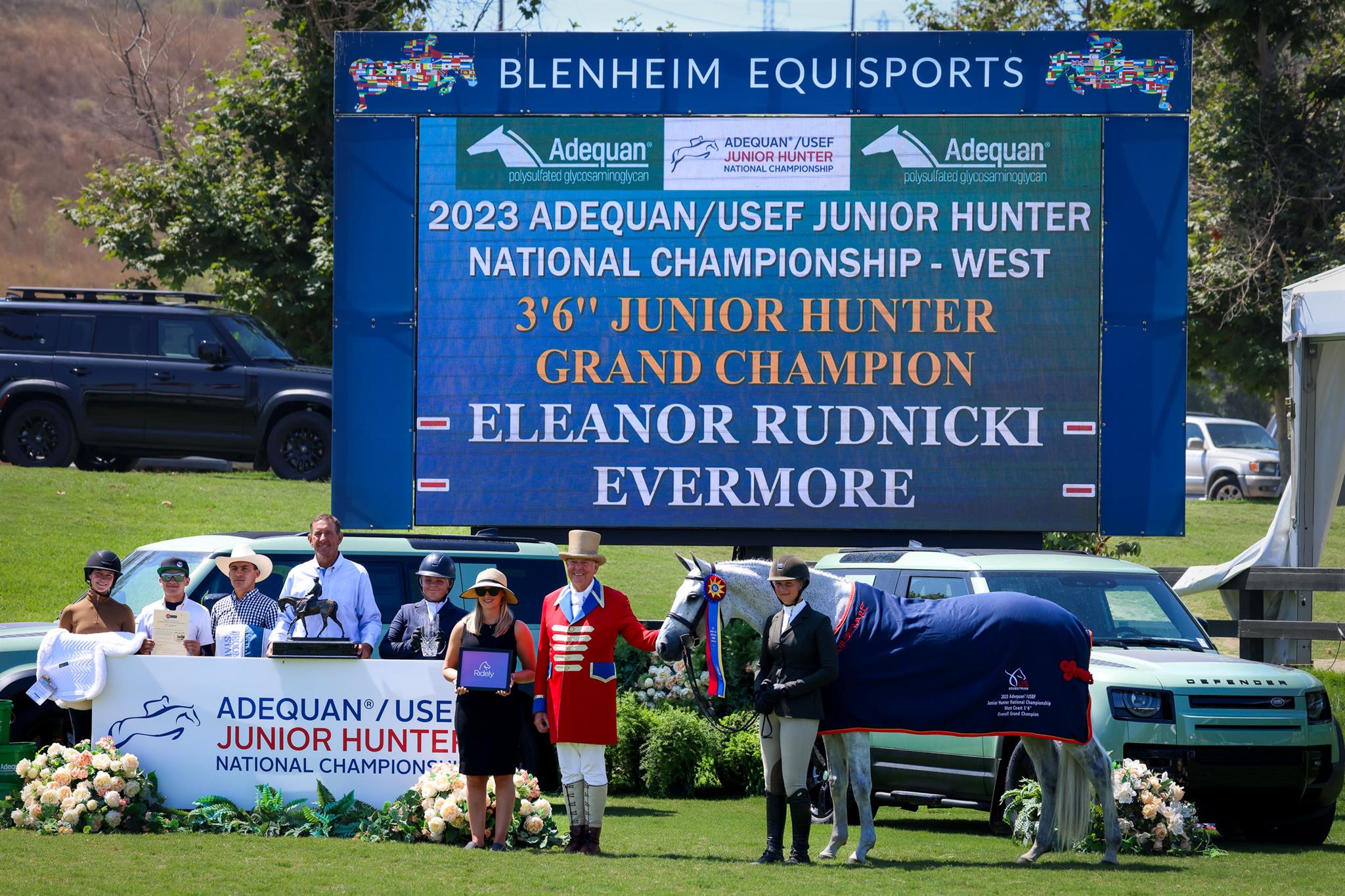 Photo showcasing the Adequan®/USEF Junior Hunter National Championship- West