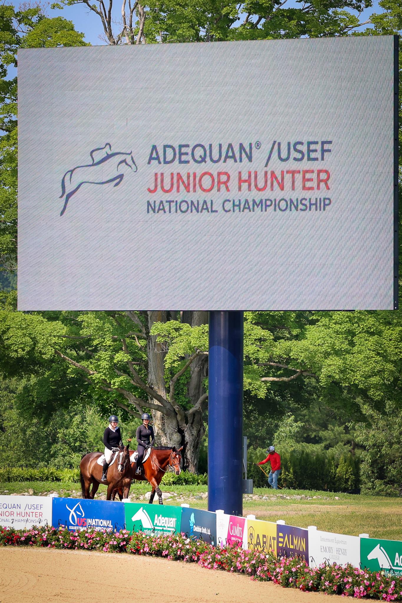 Photo showcasing the Adequan®/USEF Junior Hunter Finals- East