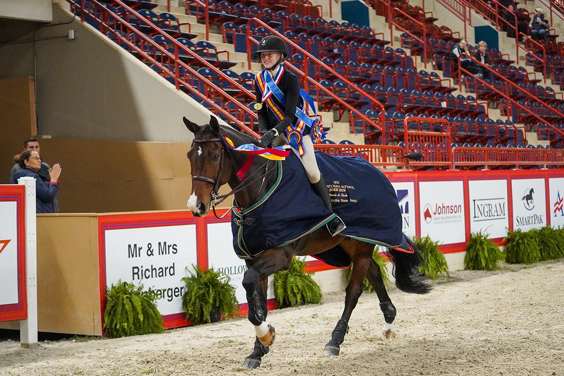 Photo showcasing the Dover Saddlery/USEF Hunter Seat Medal Final