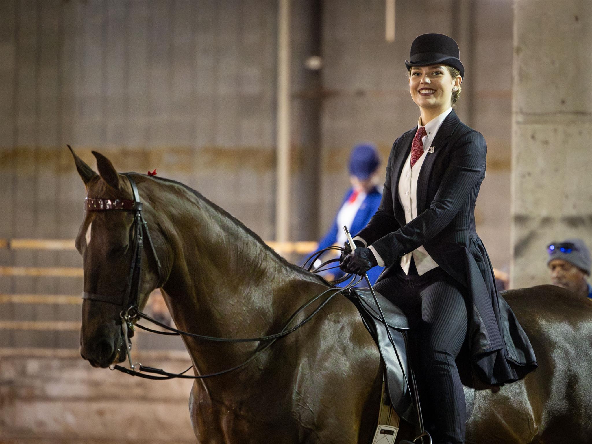 Photo showcasing the USEF Saddle Seat Medal Finals