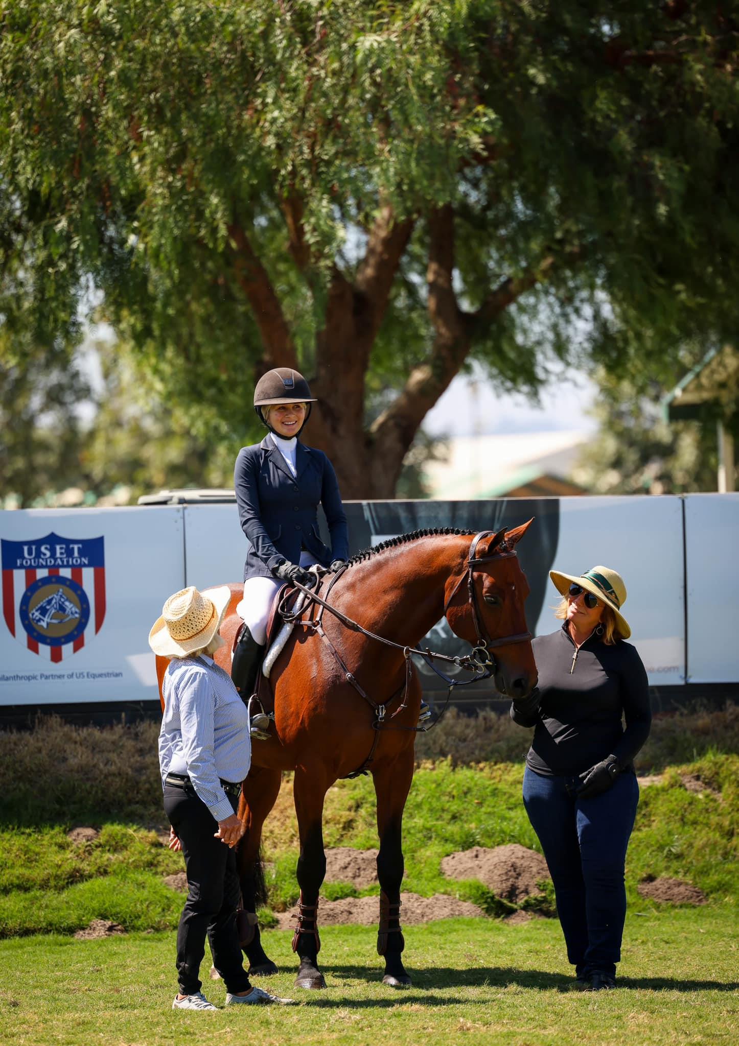 Photo showcasing the Platinum Performance/USEF Show Jumping Talent Search Final-West