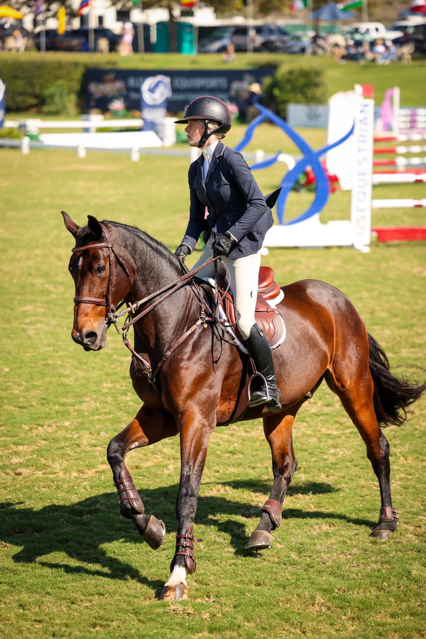 Photo showcasing the Platinum Performance/USEF Show Jumping Talent Search Final-West